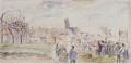 la saint martin à pontoise Camille Pissarro